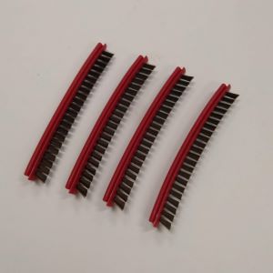 Brush Strips Red Gold 10.3mm 4pck