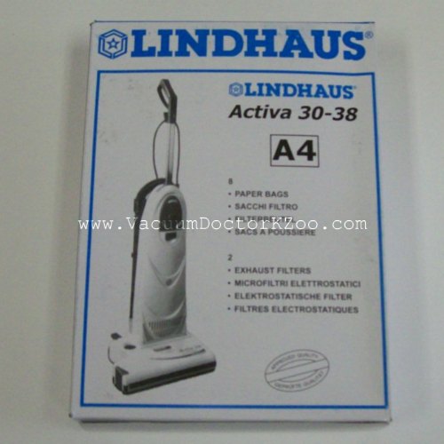 Lindhaus Bags A4 - 8 pck & 2 fltr