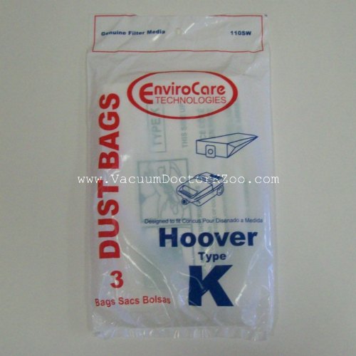 Hoover Bag Type K - Generic - 3 pck