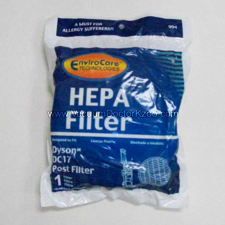 Dyson Filter DC17 HEPA - Aftermarket