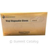 VINYL P/F GLOVE MEDIUM CLEAR