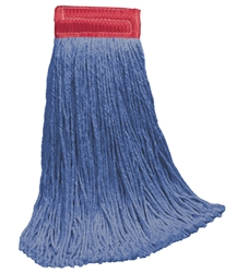 24 OZ BLUE Blend CUT-END Wet Mop--5" BAND