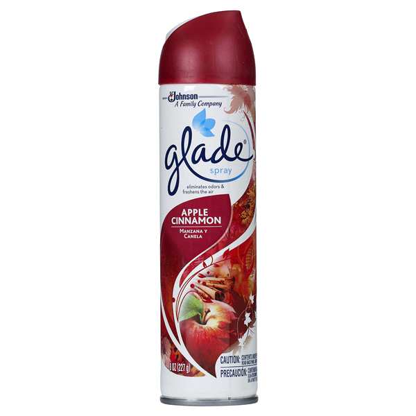 Glade Room Spray Air Freshener, Apple Cinnamon, 8oz