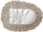 WHITE WEDGE MOP HEAD - 10"