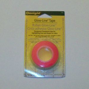 Omnigrid Glow-Line Tape 1/4"X21yd