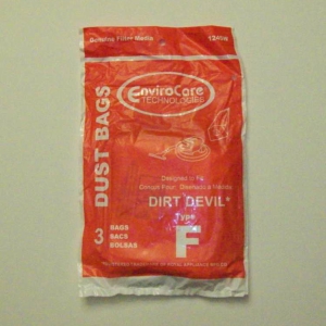 Dirt Devil Bag Type F - Generic - 3 pck