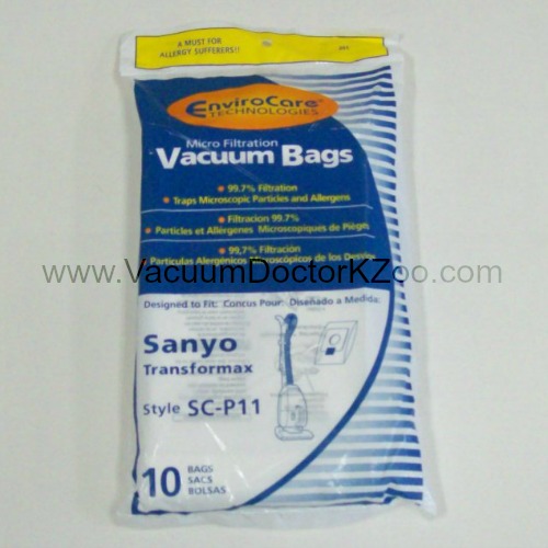 Sanyo Bags SC-P11 Micron - Generic - 10 pck