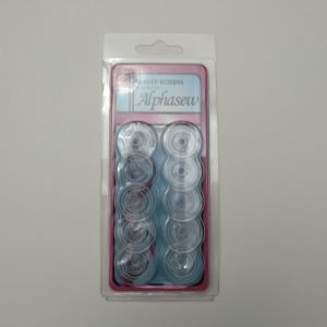 Carded Bobbins Plastic, Singer Touch & Sew 10/pck