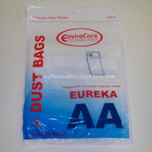 Eureka Bag Type AA - Generic - 3 pck