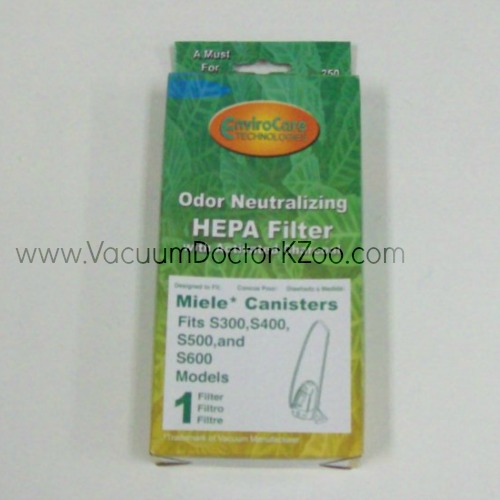 Miele Filter HEPA w/Charcoal 